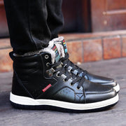 men's high-top cotton snow boots, view 8 - MRSLM