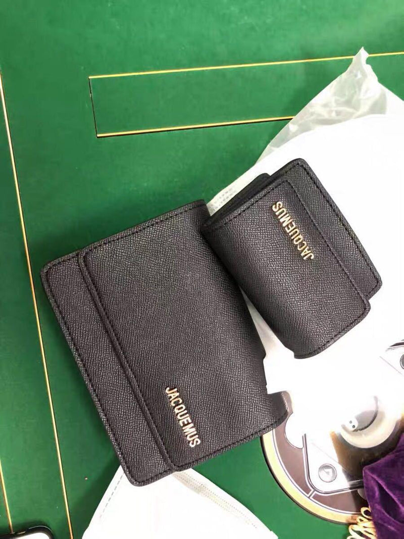mini double belt crossbody card holder, view 9 - MRSLM