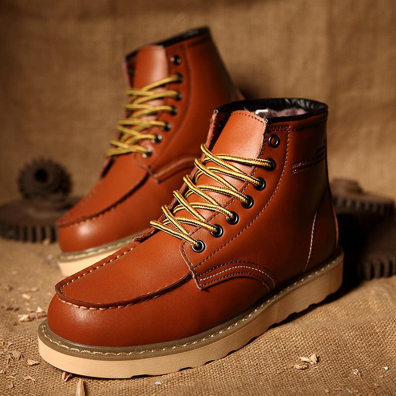 Men's high-top Martin boots, view 9 - MRSLM