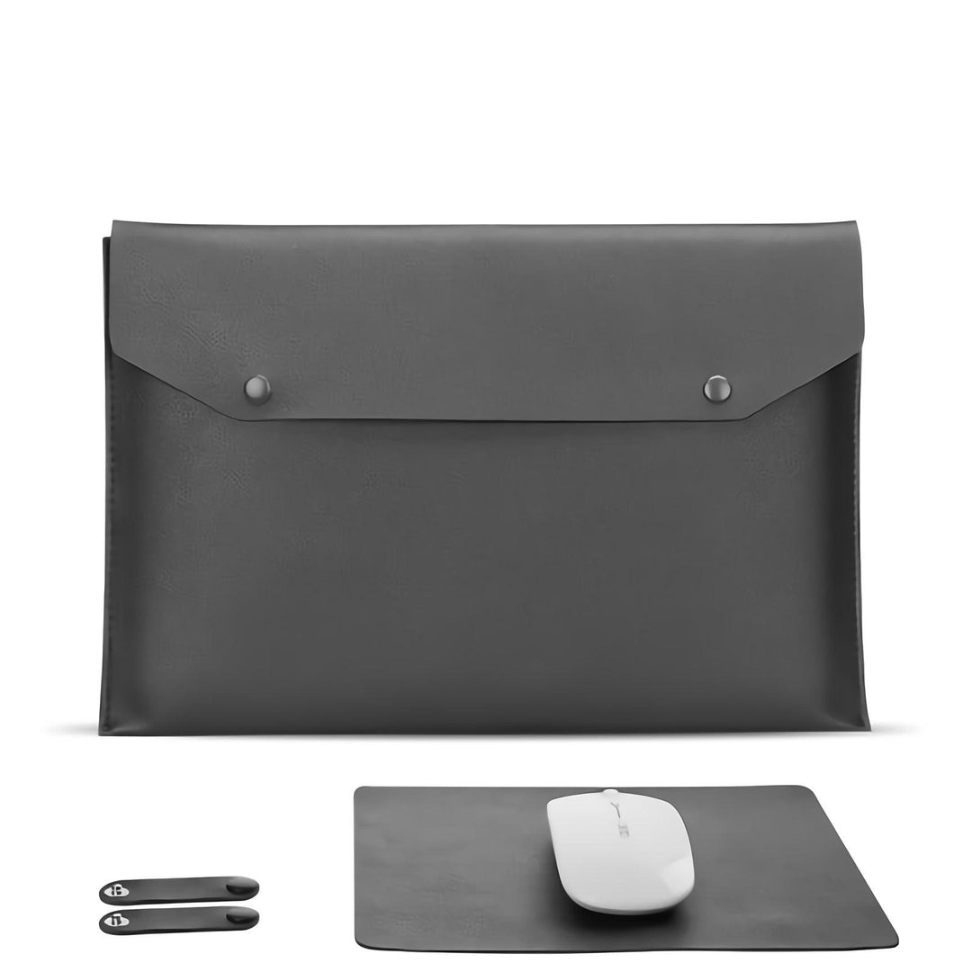 13/14/15 inch Laptop Breifcase Leather Waterproof Tablet Case Laptop Bag Notebook Laptop Sleeves Light Weight For Dell Macbook Pro - MRSLM