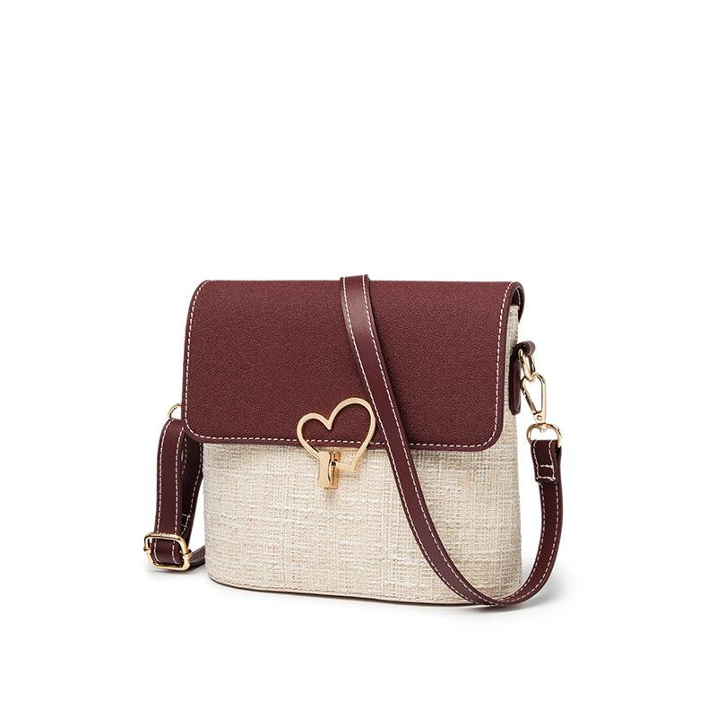 trendy one-shoulder messenger bag, view 3 - MRSLM