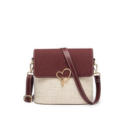 trendy one-shoulder messenger bag, view 4 - MRSLM