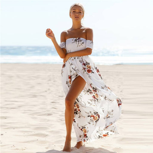 boho floral print dress - MRSLM
