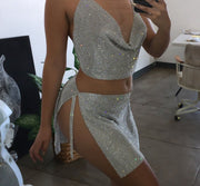 luxury mini dress for women, view 12 - MRSLM
