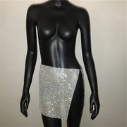 luxury mini dress for women, view 6 - MRSLM