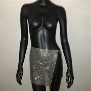 luxury mini dress for women, view 8 - MRSLM
