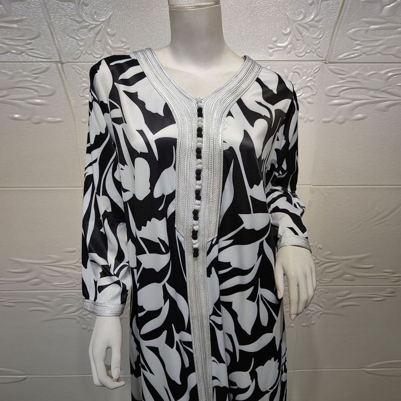 Women's tulip maxi dress, view 6 - MRSLM