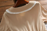 Women's cute style cotton midi dress, view 7 - MRSLM
