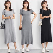 modal knitted T-shirt dress - MRSLM