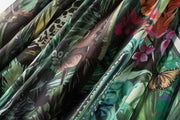 women's tropical print maxi dress, view 2 - MRSLM