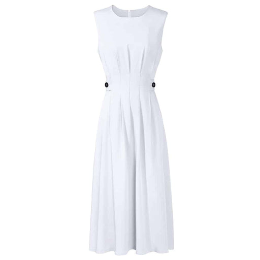 women's dress in white and black - MRSLM