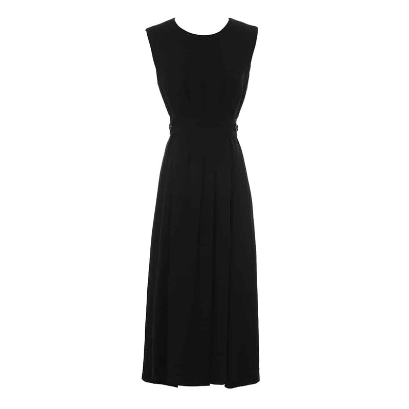 women's dress in white and black, view 4 - MRSLM