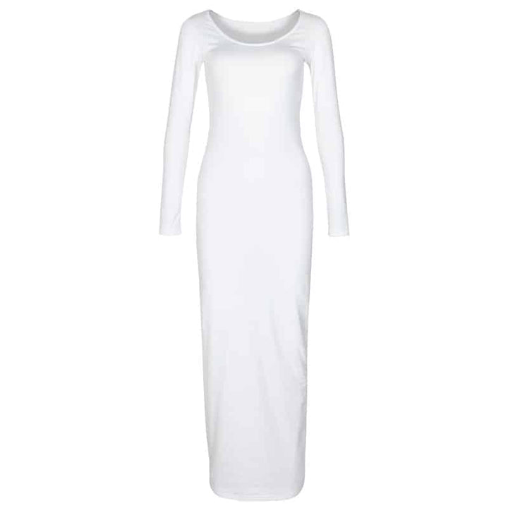 Women's Turtleneck Maxi Dress