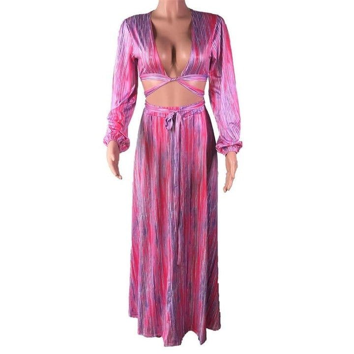 Summer Vintage Maxy Dress for Women