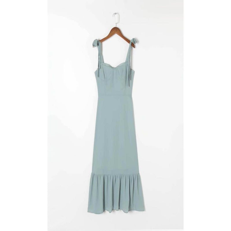 Women's Casual Ruffled Maxi Dress