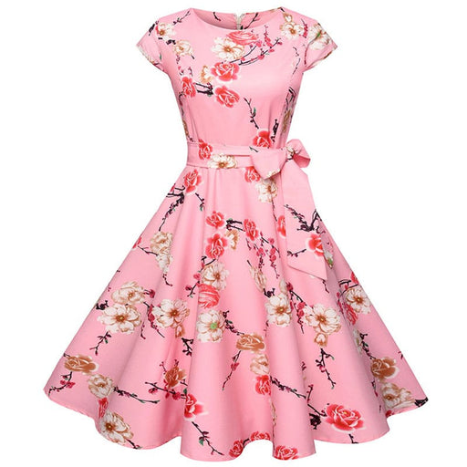 vintage floral printed dress - MRSLM