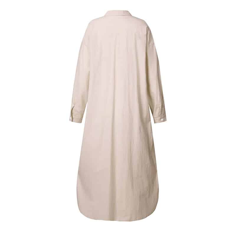 cotton polyester dress, view 12 - MRSLM
