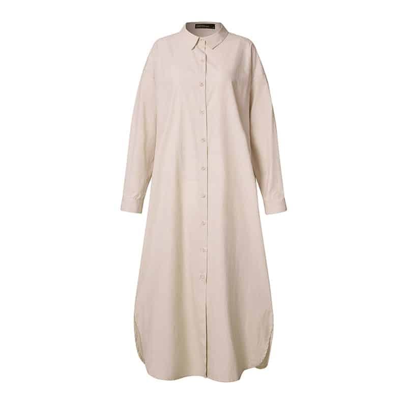 cotton polyester dress, view 7 - MRSLM