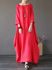 boho styled maxi dress, view 2 - MRSLM