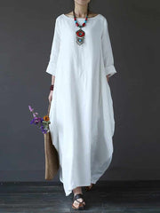 boho styled maxi dress, view 4 - MRSLM