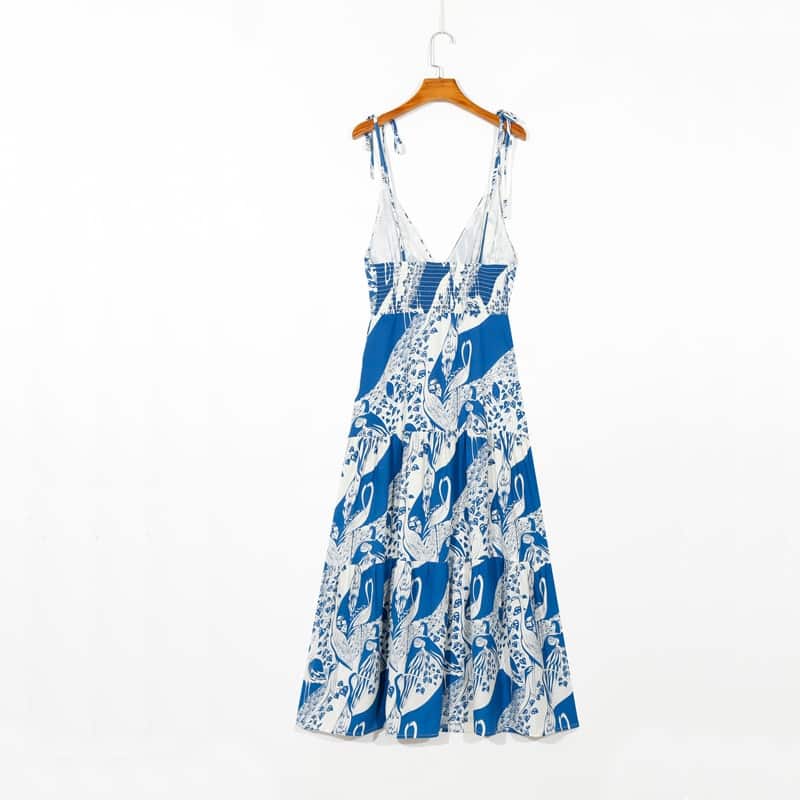 Women's holiday slim dress, view 7 - MRSLM