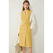 minimalism autumn dress, view 6 - MRSLM