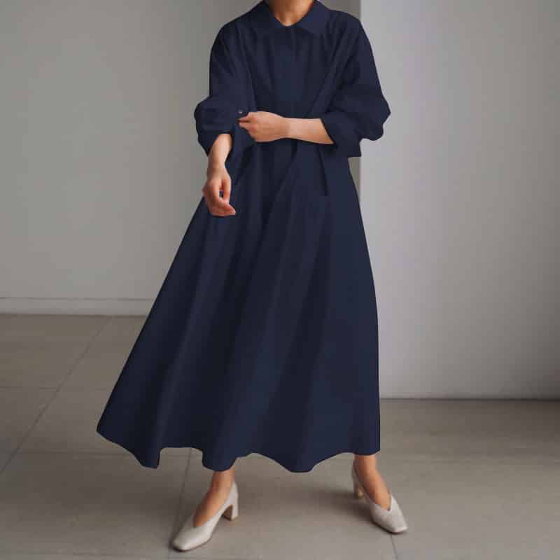 full length casual dress, view 7 - MRSLM