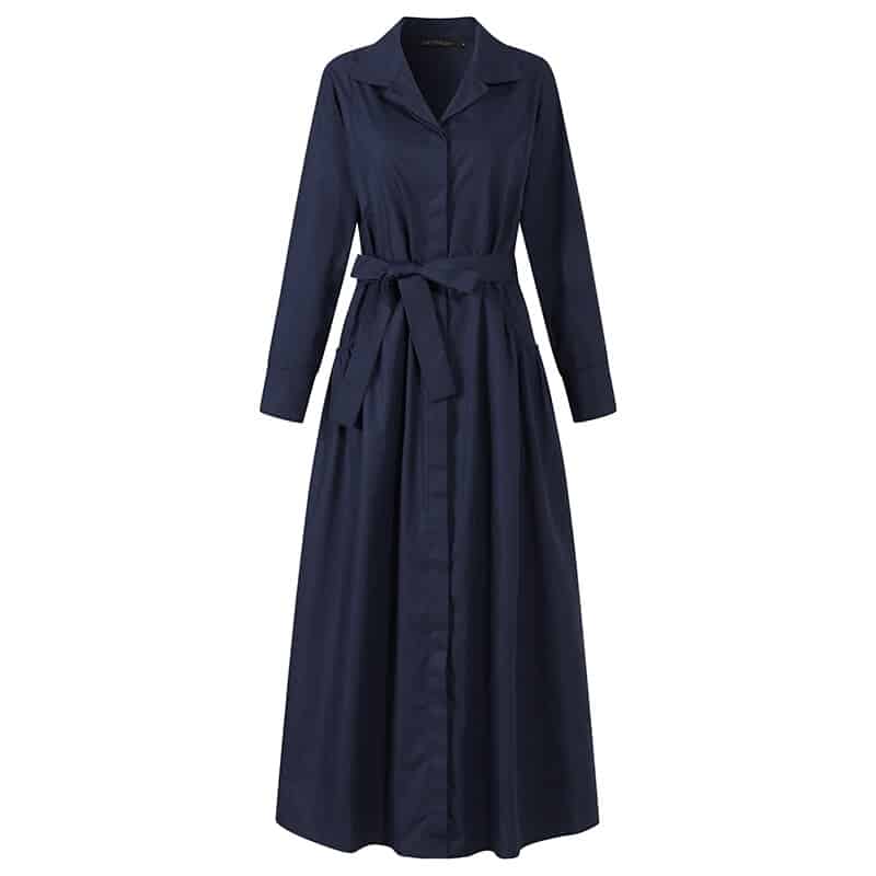 full length casual dress, view 2 - MRSLM
