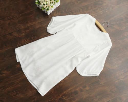 women's vintage embroidered mini dress, view 5 - MRSLM