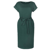 knee-length casual dress, view 7 - MRSLM
