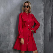 casual chiffon dress, view 2 - MRSLM