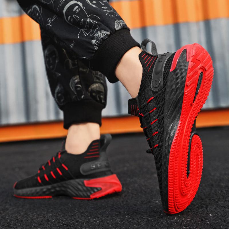 Men's summer breathable woven sneakers, view 2 - MRSLM