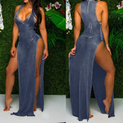 mesh maxi dress - MRSLM