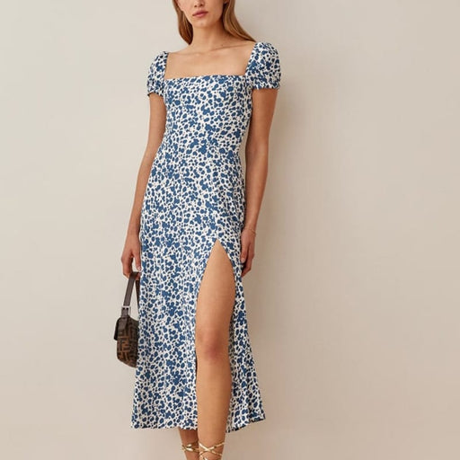 Square neck dress for women - MRSLM