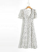 slim short sleeved casual dress, view 2 - MRSLM