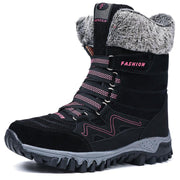 High-top padded snow boots, view 5 - MRSLM