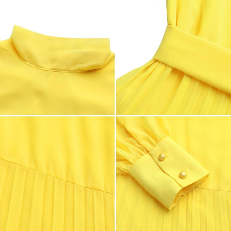 Women's maxi turtleneck dress, view 6 - MRSLM
