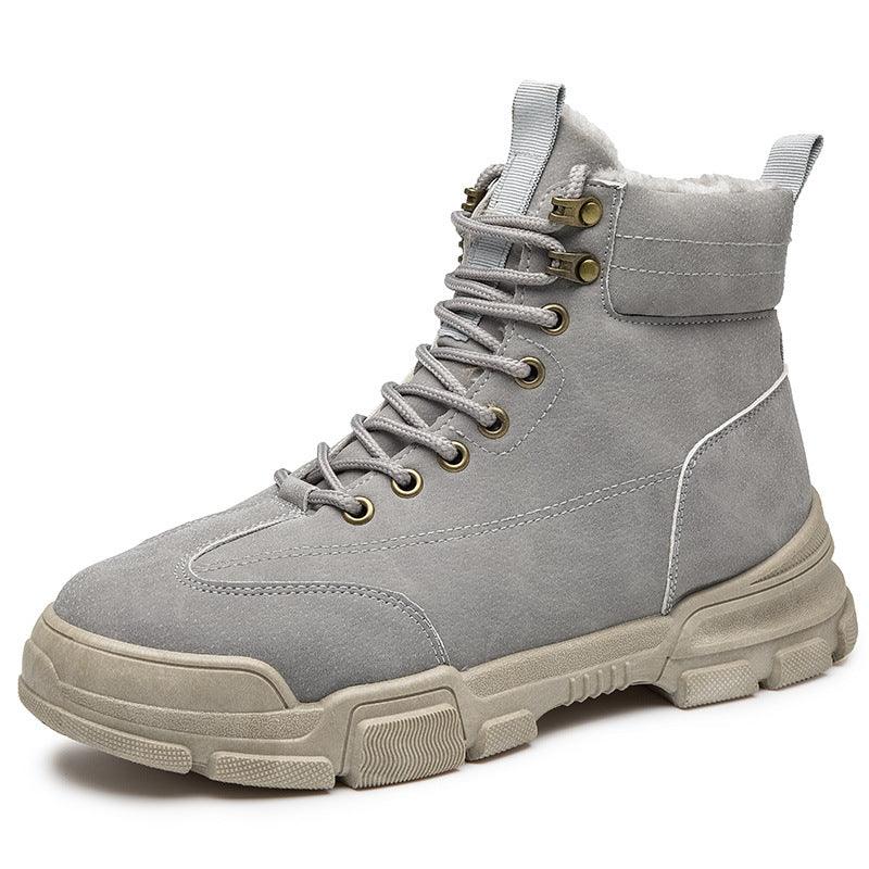 Men's high-top retro desert tooling boots - MRSLM