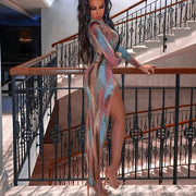 bodycon long sleeved dress - MRSLM
