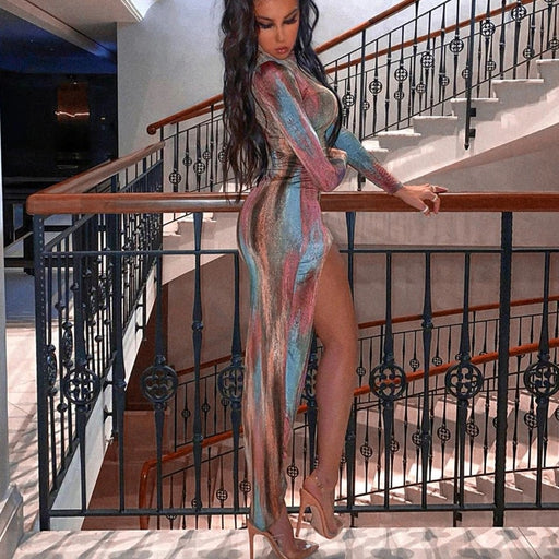 bodycon long sleeved dress - MRSLM