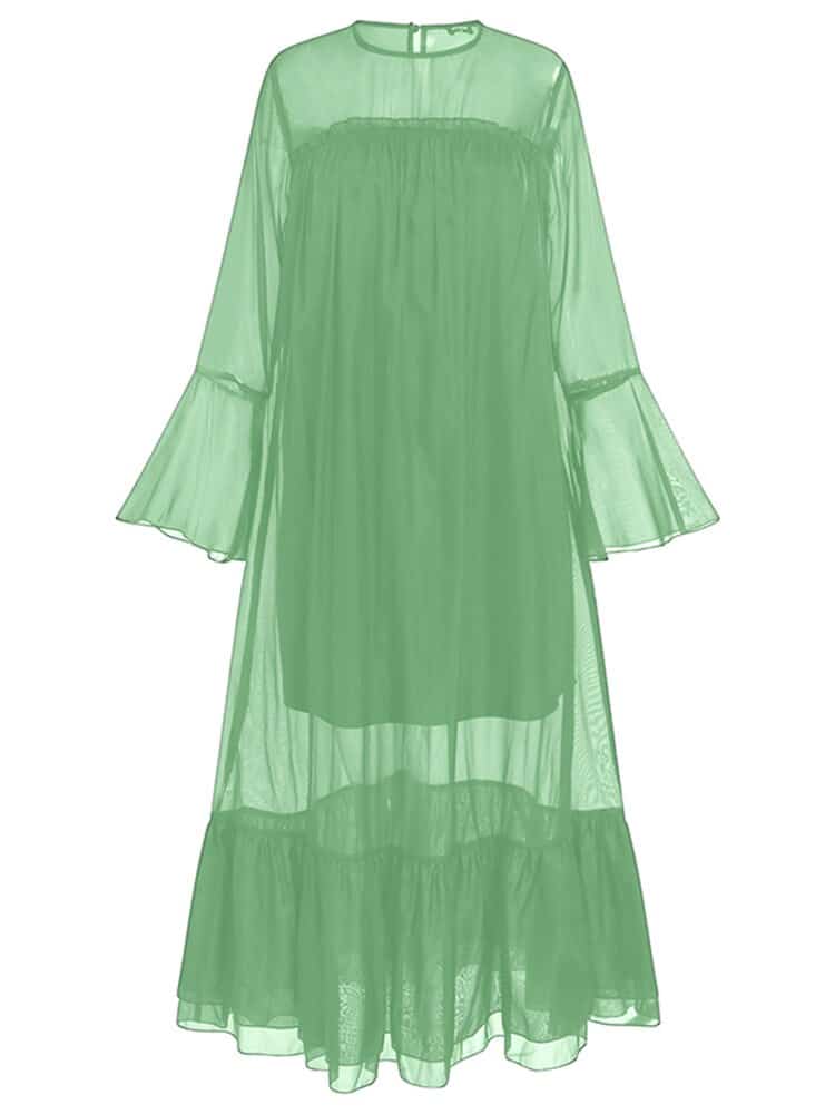 women's summer long dress, view 9 - MRSLM