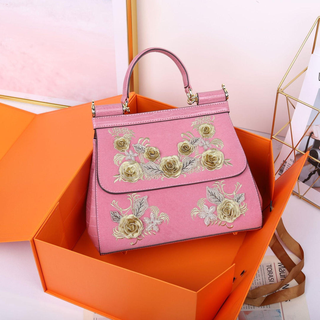 Unique Design Hand For Women Designer Flower Ladies Bag - MRSLM