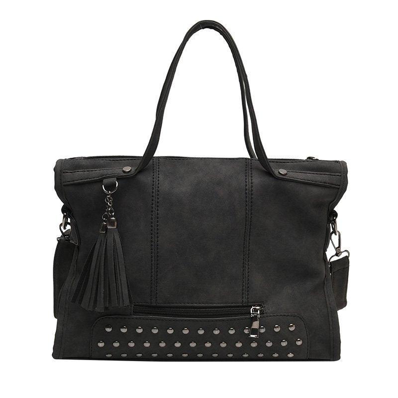 retro large diagonal women's bag, view 8 - MRSLM