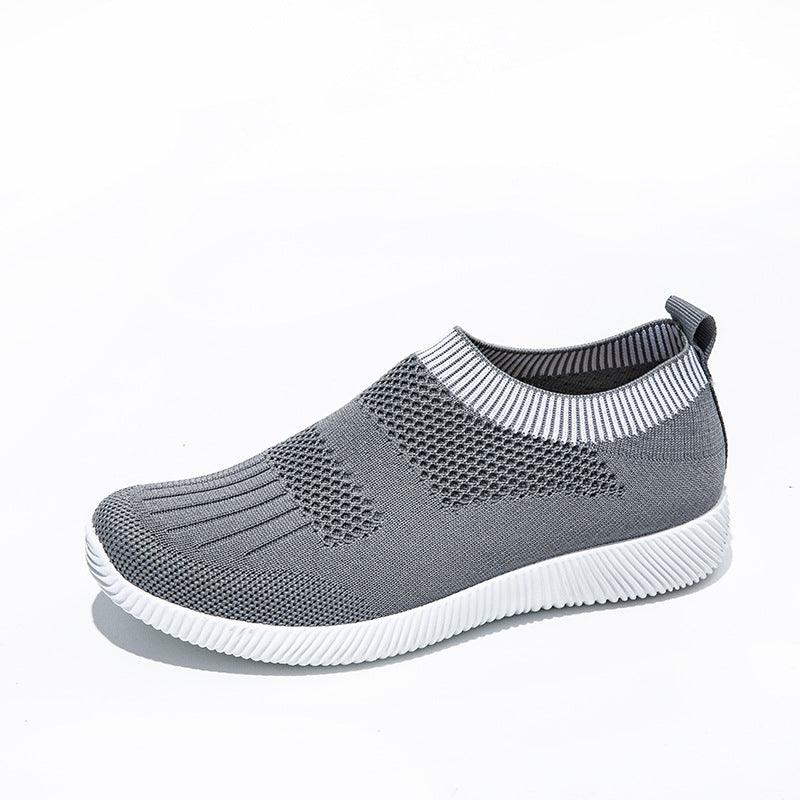 Women's light flying knit sock shoes - MRSLM