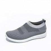 Women's light flying knit sock shoes, view 4 - MRSLM