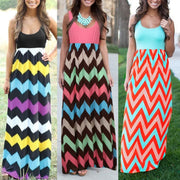 women's summer geometrical patterned dress, view 10 - MRSLM