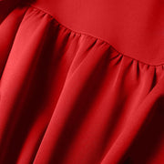 red sleeveless bodycon dress, view 6 - MRSLM