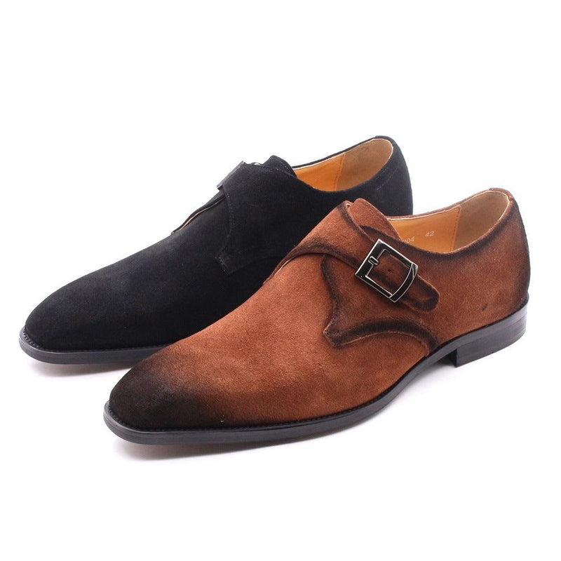 Men's vintage cowhide business casual shoes, view 6 - MRSLM