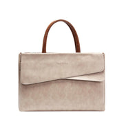 women's cowhide business shoulder bag, view 6 - MRSLM