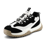 Men's mesh low-top lace-up shoes, view 3 - MRSLM